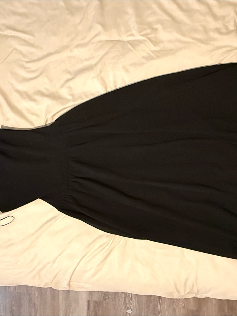 Reformation One-Shoulder Black Maxi Gown - Picture 2 of 5